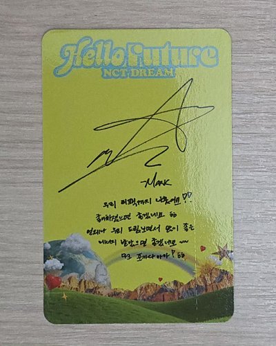 [Mark] Hello Future 專輯卡 Hello ver