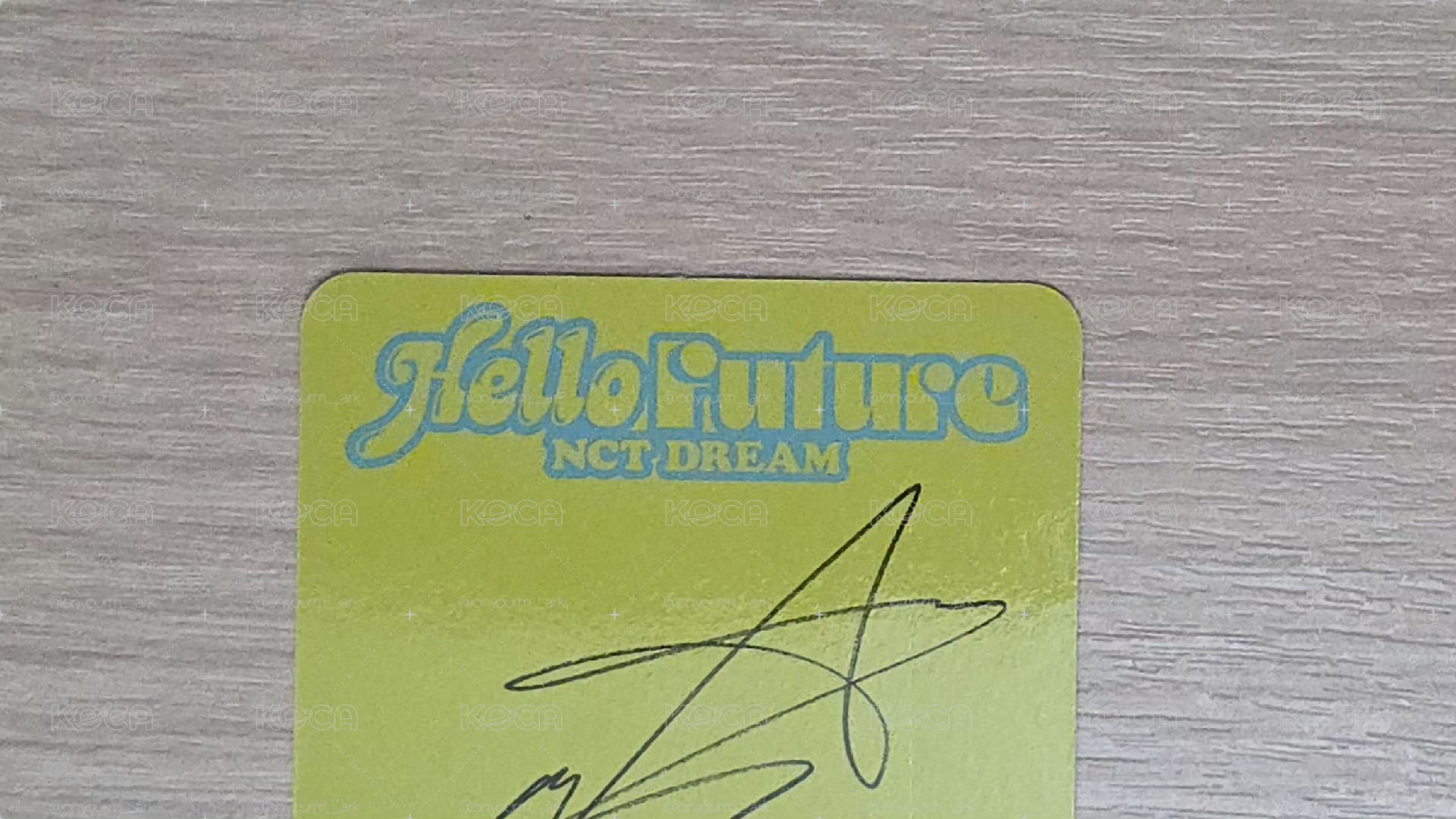 [Mark] Hello Future 專輯卡 Hello ver