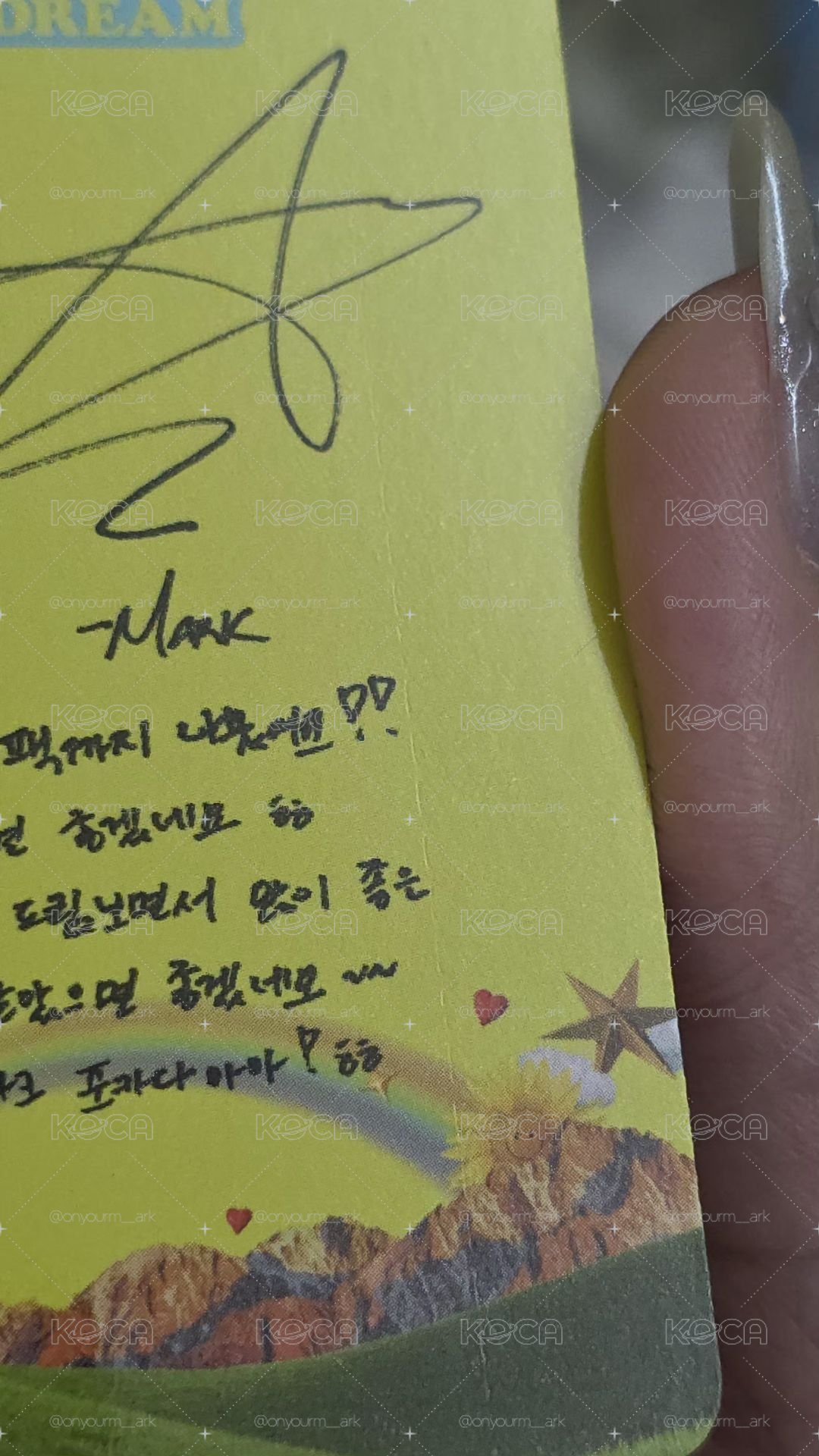 [Mark] Hello Future 專輯卡 Hello ver