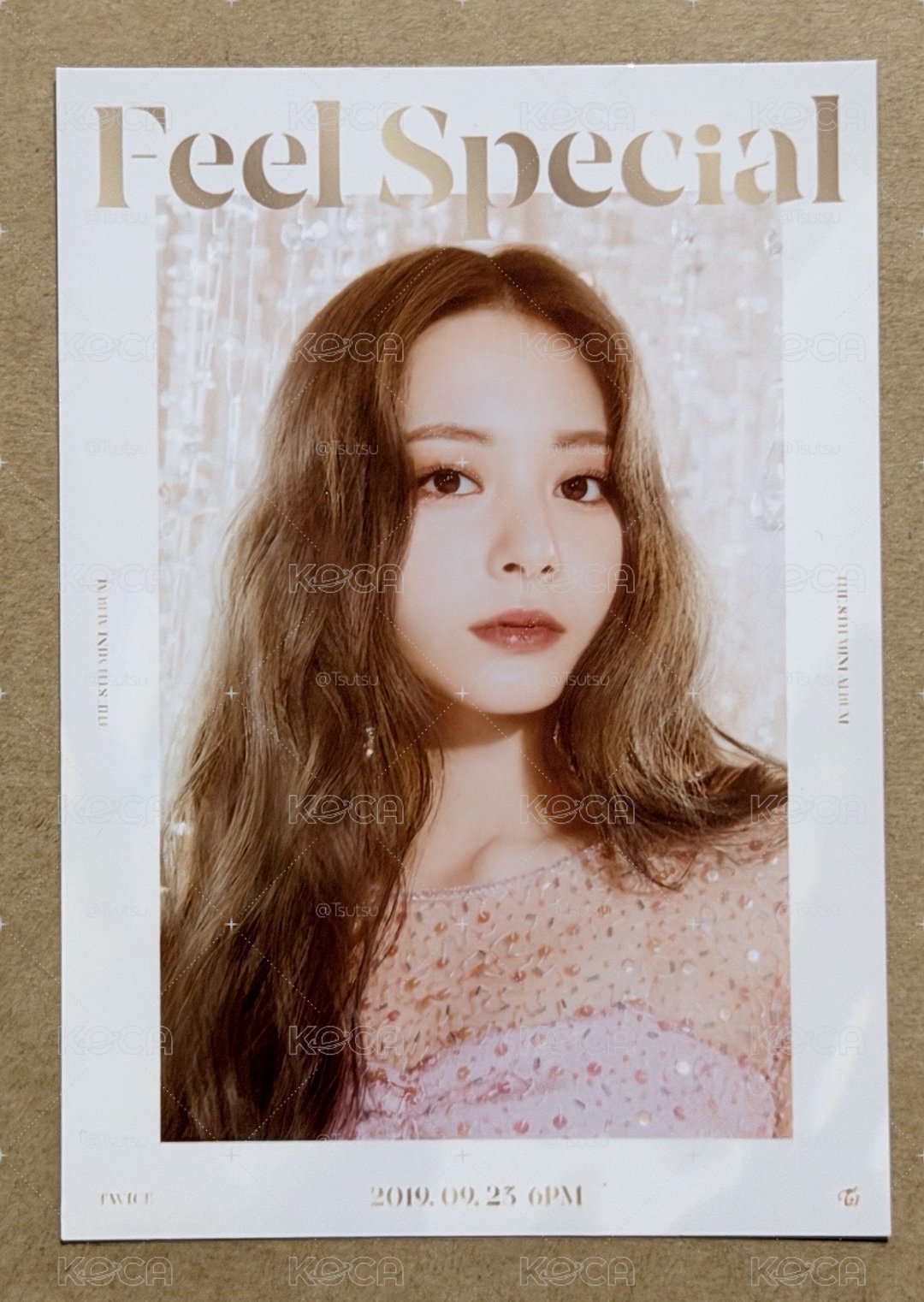 (現貨 會用生寫真硬卡套包裝）TWICE 子瑜 迷八 Amazon 特典卡 