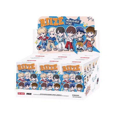 代購 RIIZE泡泡瑪特公仔盲盒