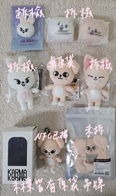 泰迪 全員週邊盤
