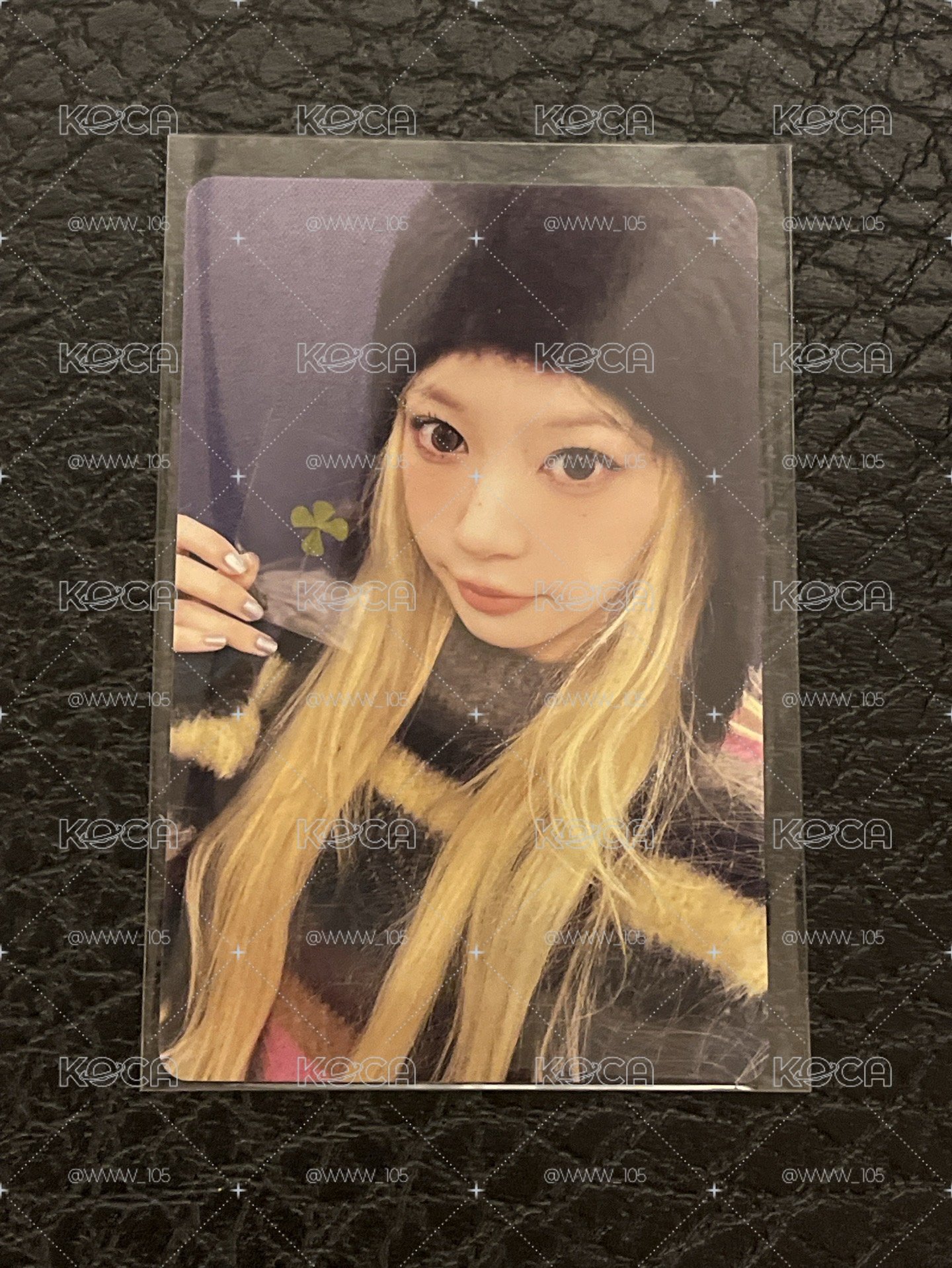 現貨 illit NOT CUTE ANYMORE yzy 特典卡 四葉草ver.-moka