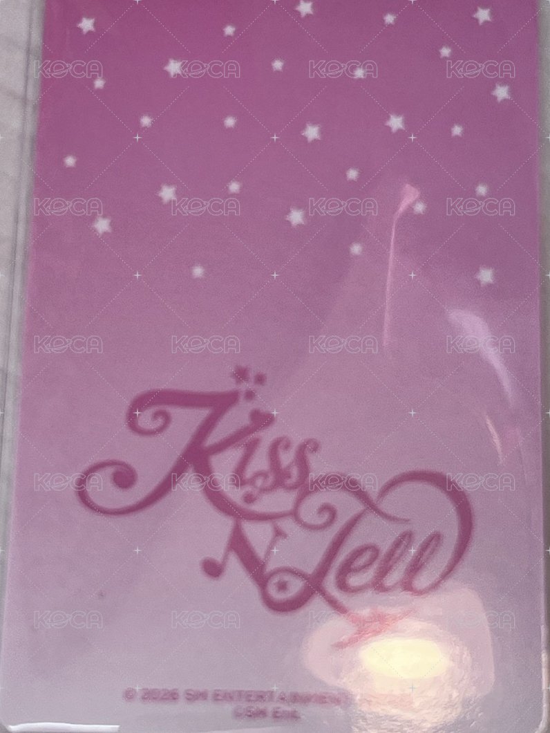 KISS N TELL 快閃 隨機卡 A版 背面