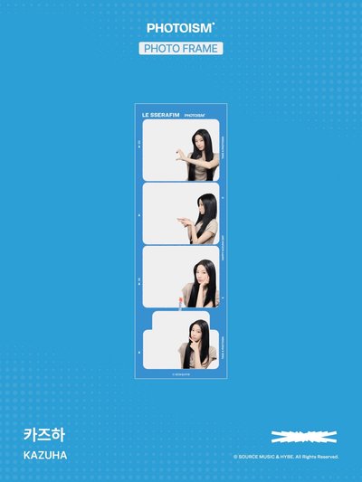 KAZUHA X PHOTOISM代印