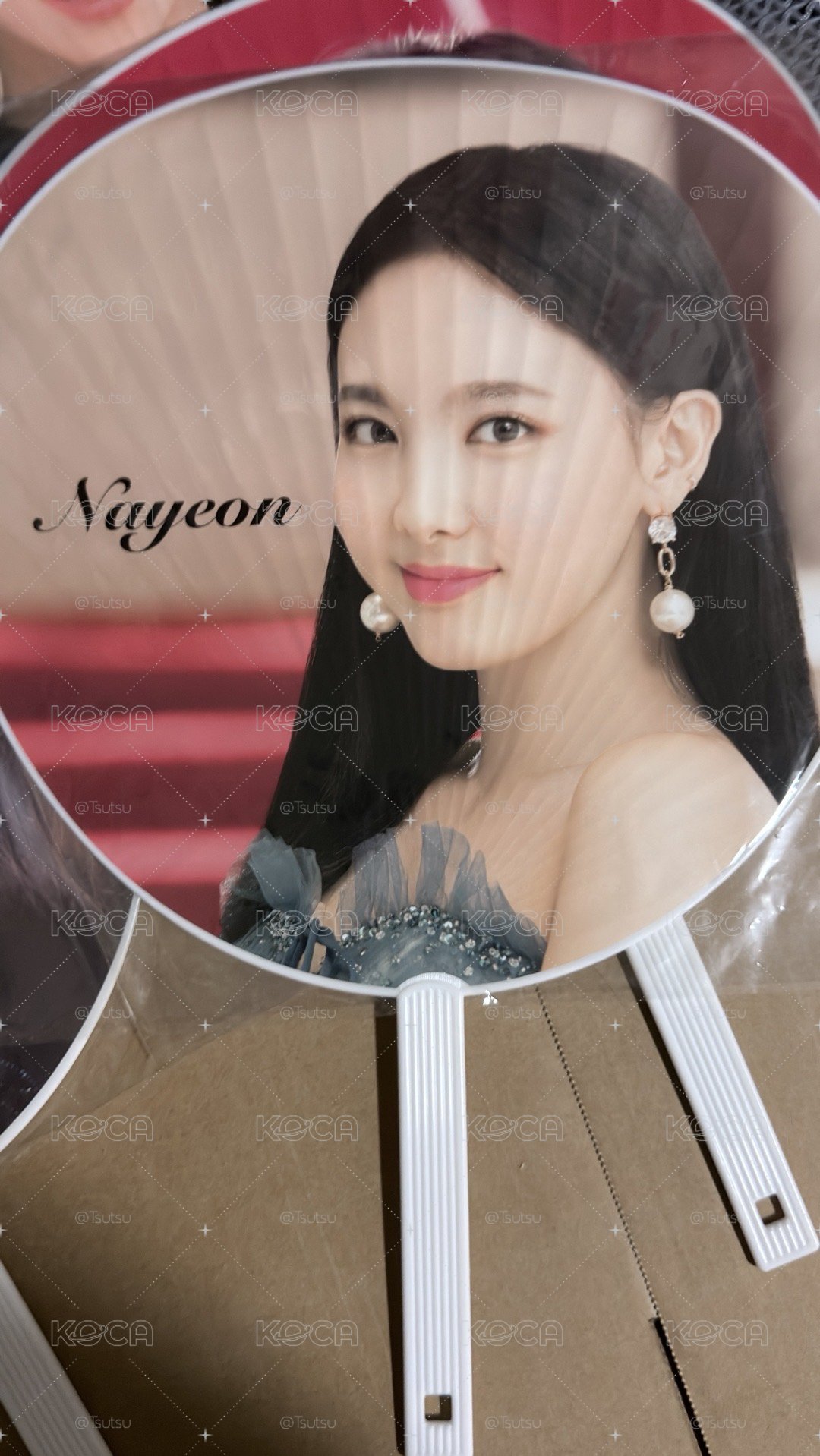 （現貨整圖出 5把一起）Twice 娜璉 彩瑛 日巡 日本 大扇 扇子