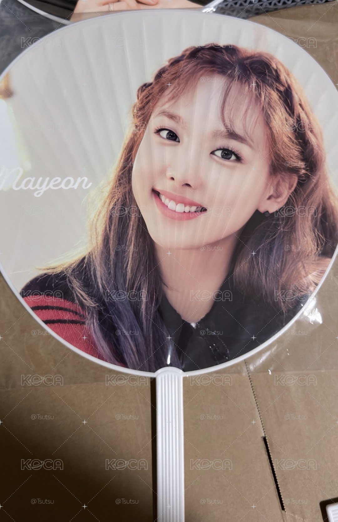（現貨整圖出 5把一起）Twice 娜璉 彩瑛 日巡 日本 大扇 扇子
