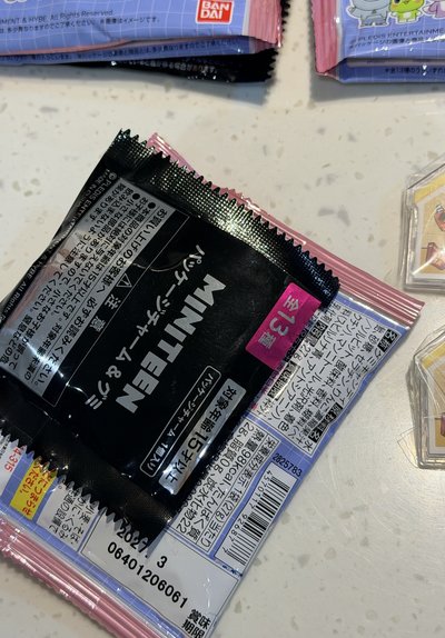 Miniteen 日本盲盒 食玩 