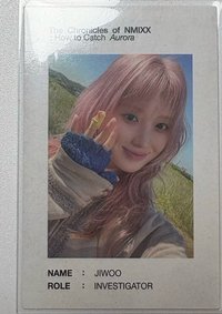 粉 髮 Jiwoo 