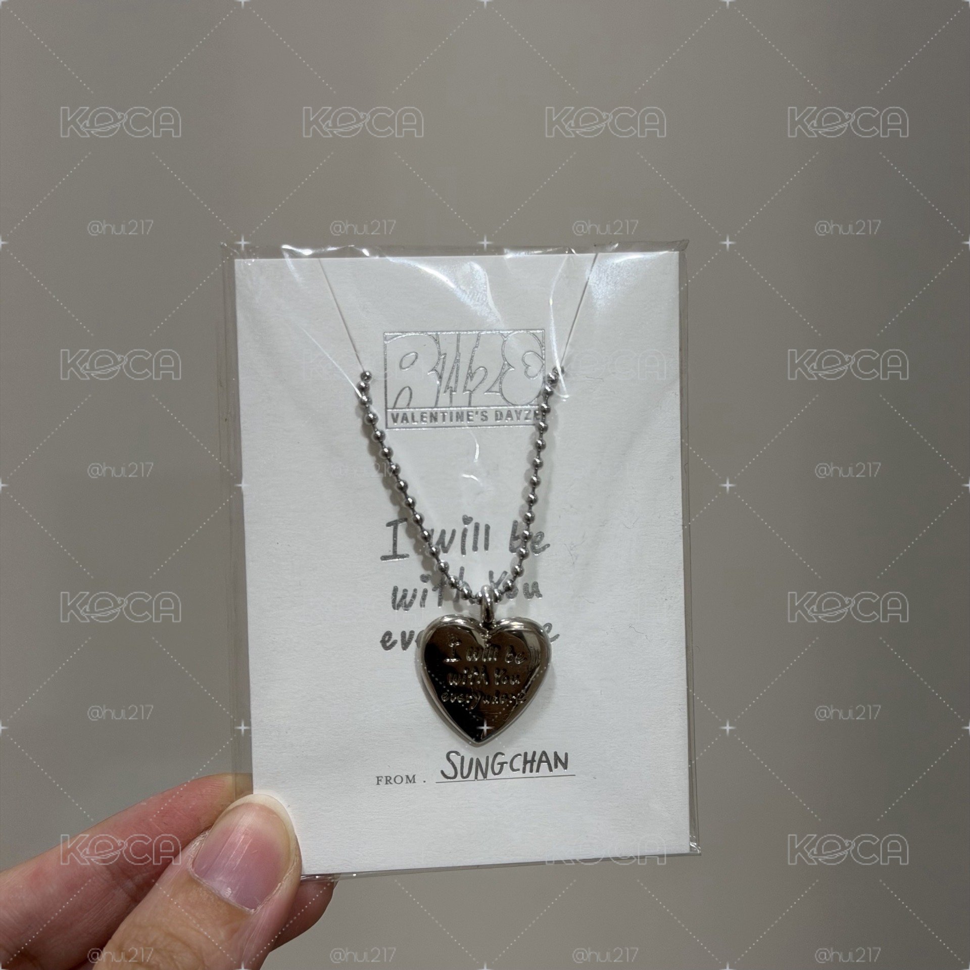 24情人節周邊 成燦單項鍊