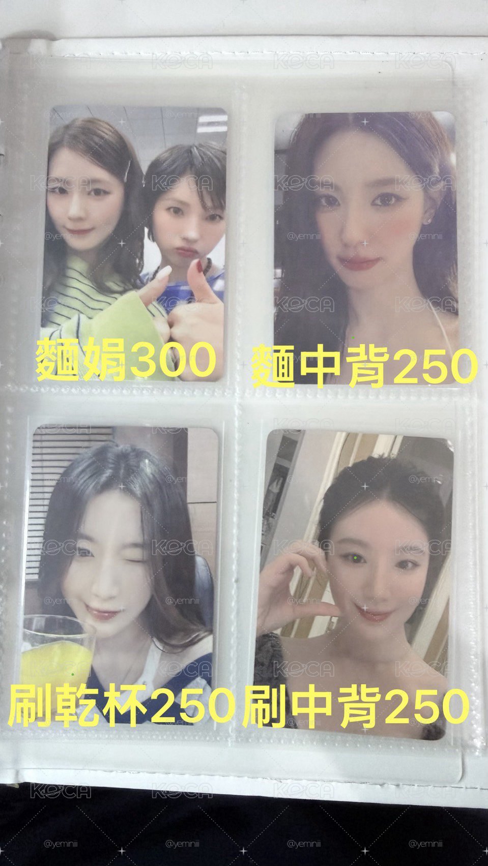 刷麵 中背 特典