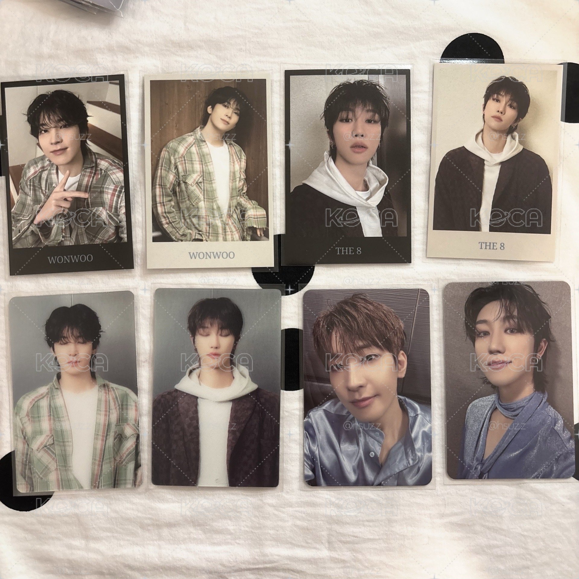 24 克拉島 拍立得/ 變化卡/ KEY ver. 圓佑 THE8 不拆