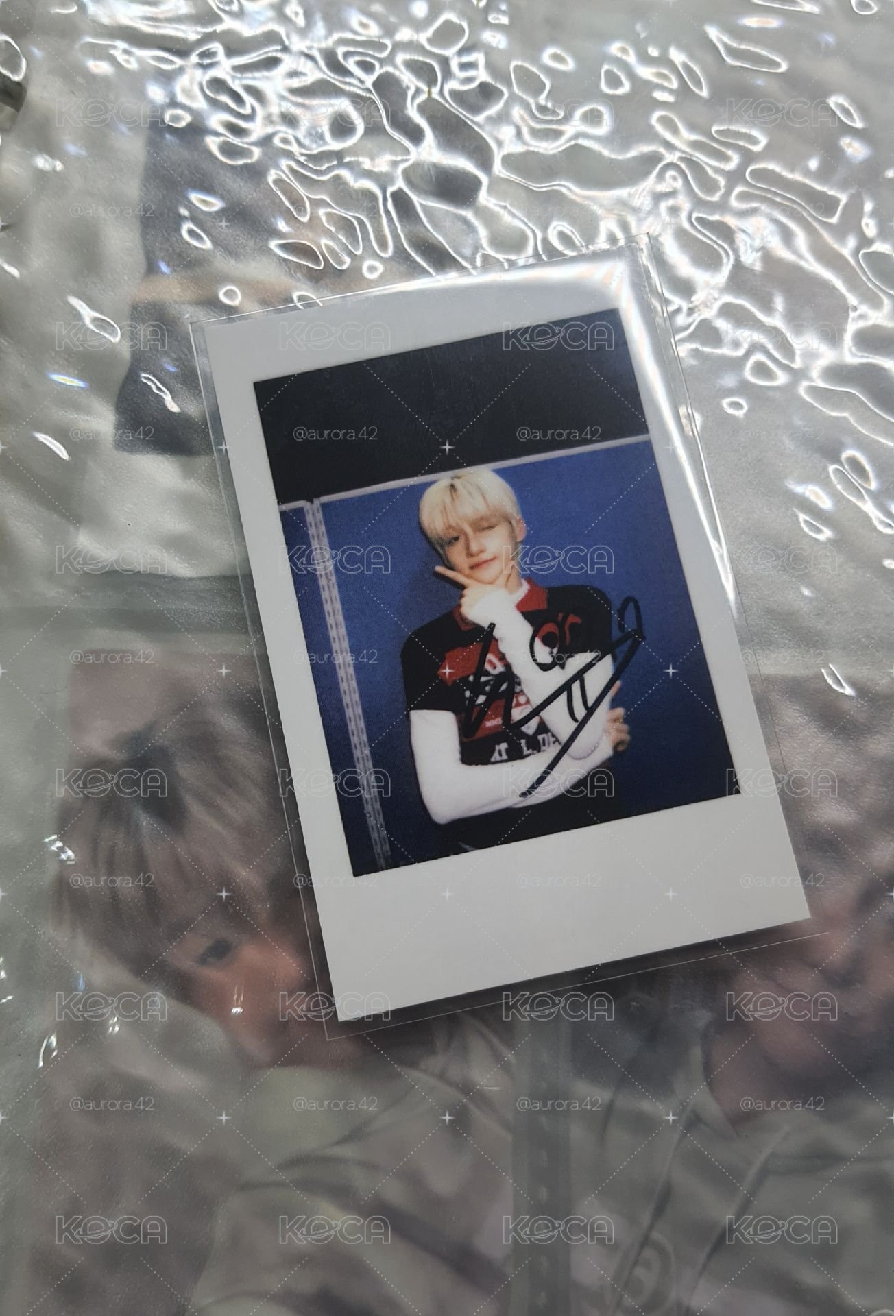 迷四簽售拍立得