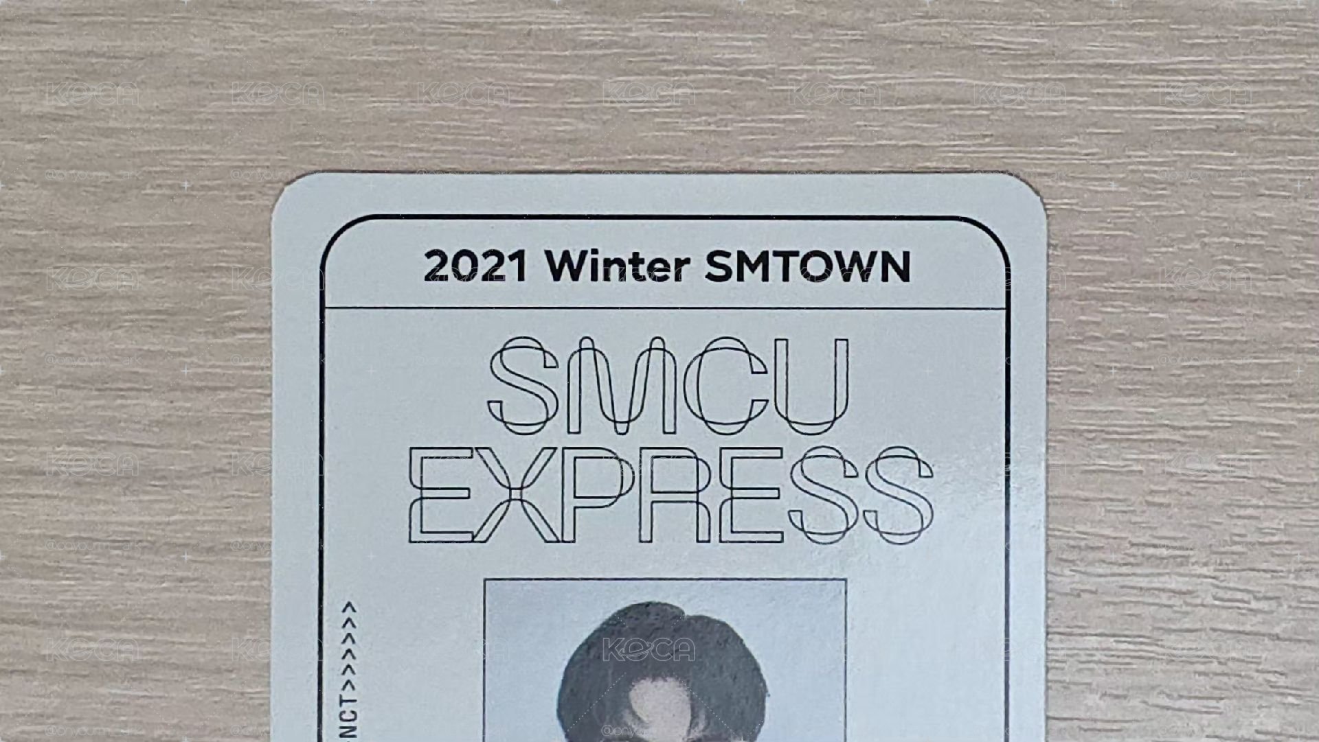 [Mark] 21年sm家族冬專 專輯卡 ID卡