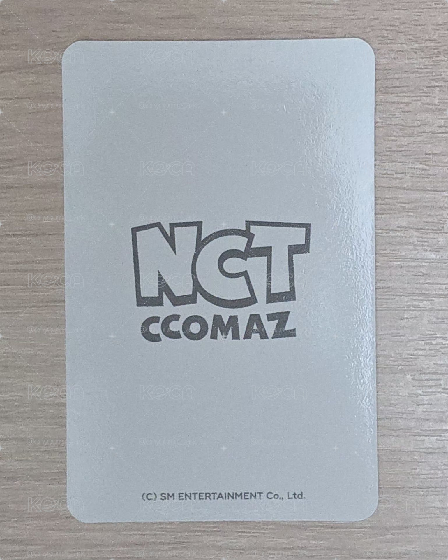 [Mark] NCT CCOMAZ 藍版 隨機卡