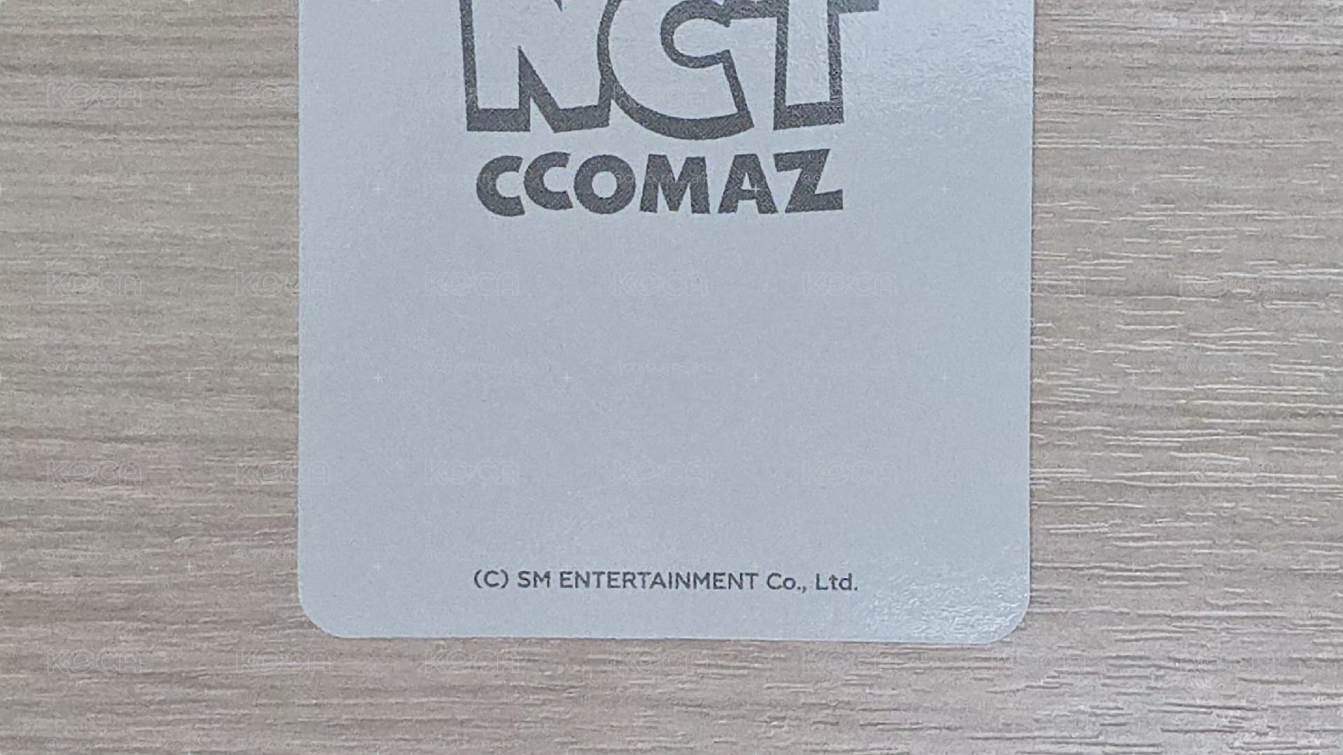 [Mark] NCT CCOMAZ 藍版 隨機卡