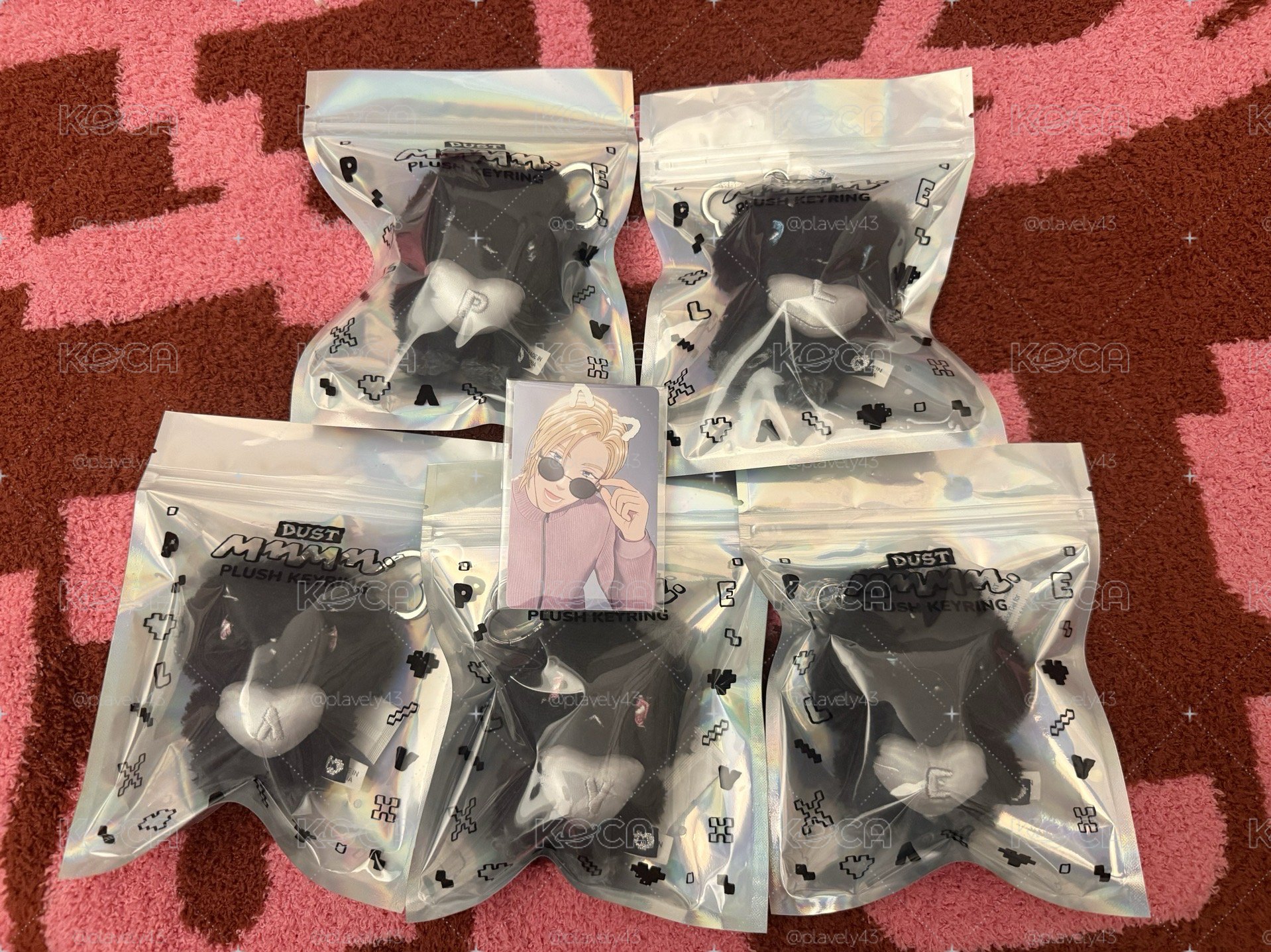 全新黑色姆咩咪姆單隻販售各400無卡