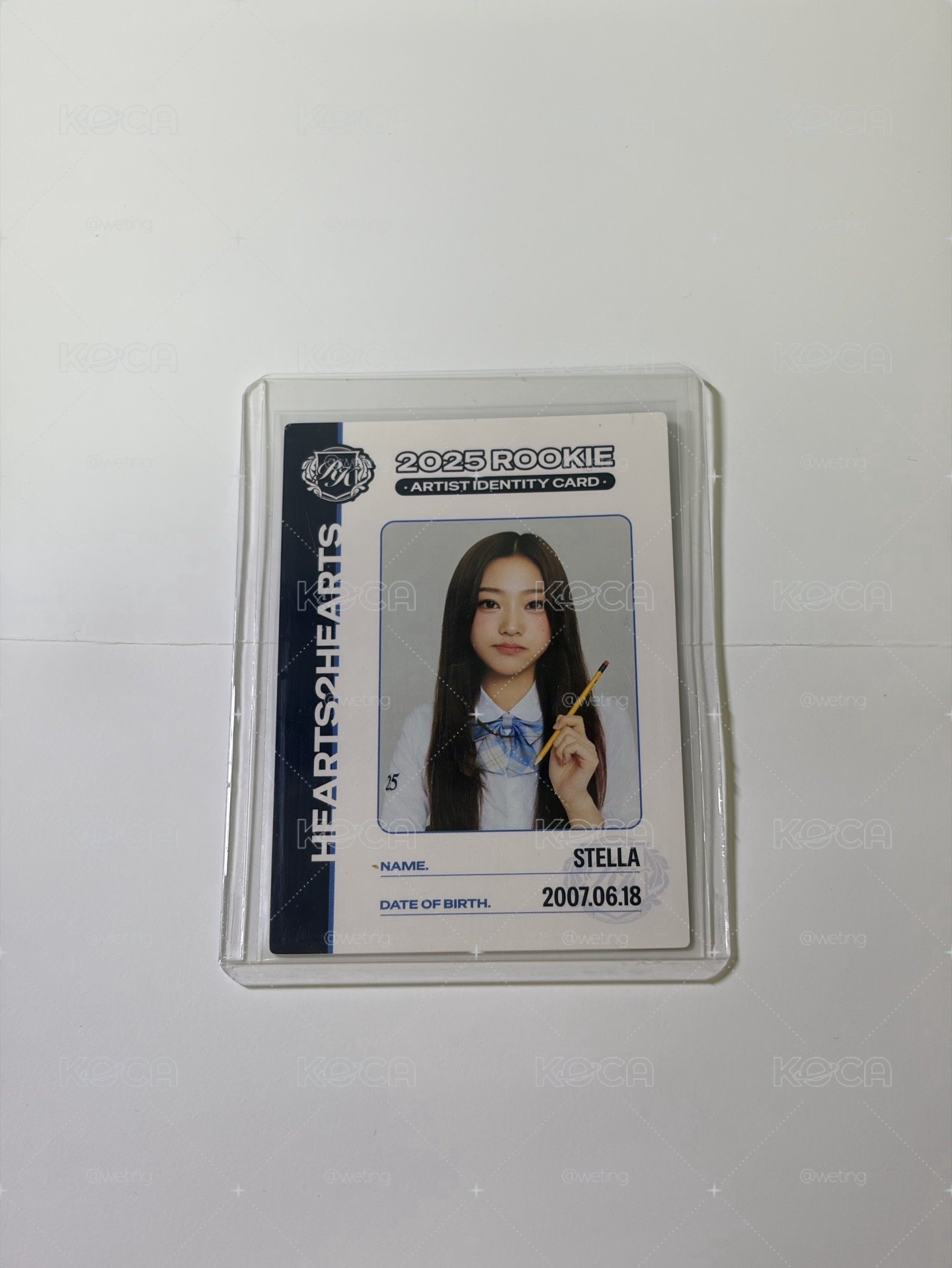 2025Teleca新秀卡 Stella 學生證卡
