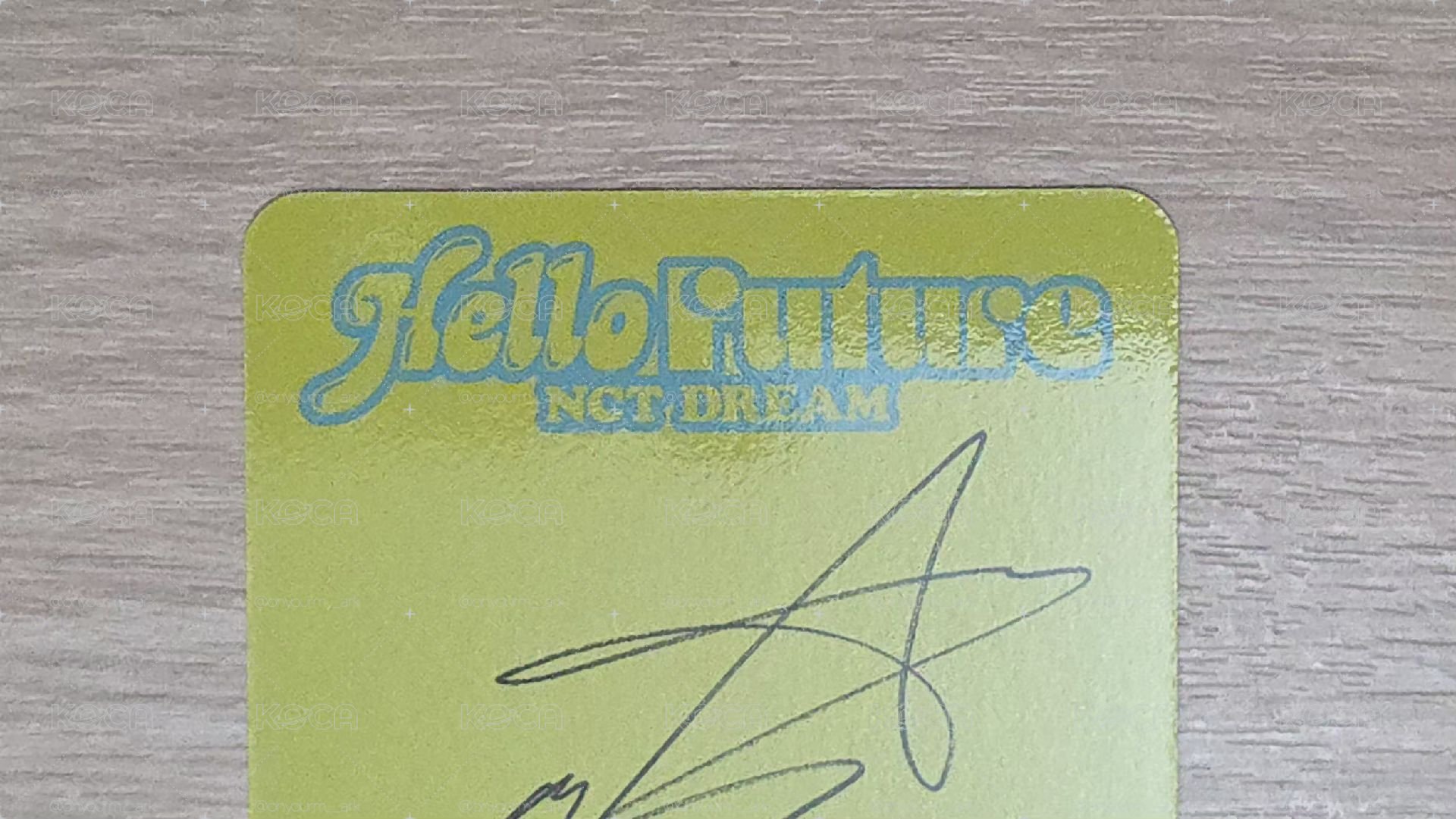 [Mark] Hello Future 專輯卡 Hello ver