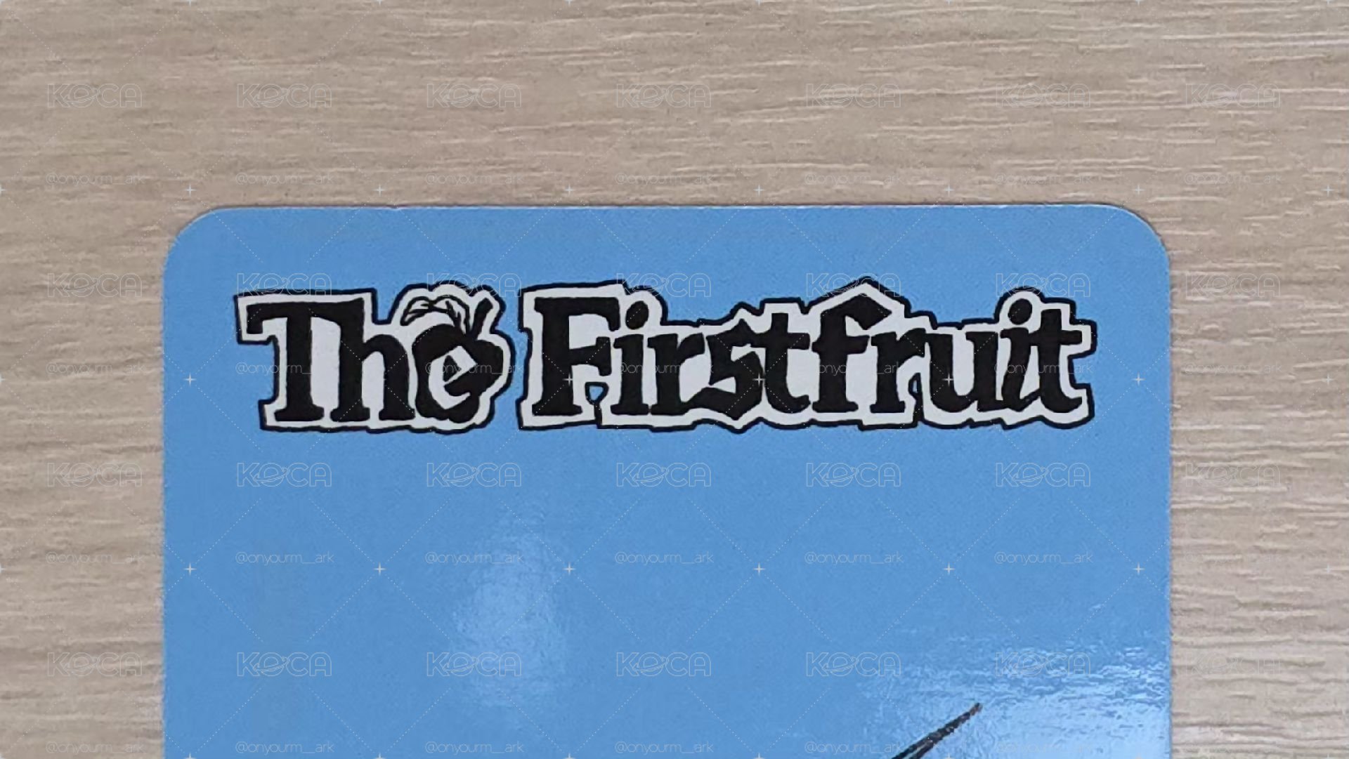 [Mark] The Firstfruit 專輯卡 square flap