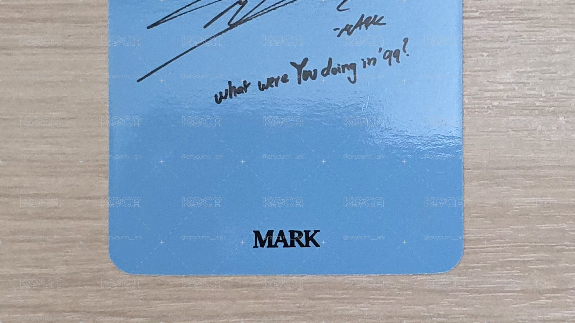 [Mark] The Firstfruit 專輯卡 square flap