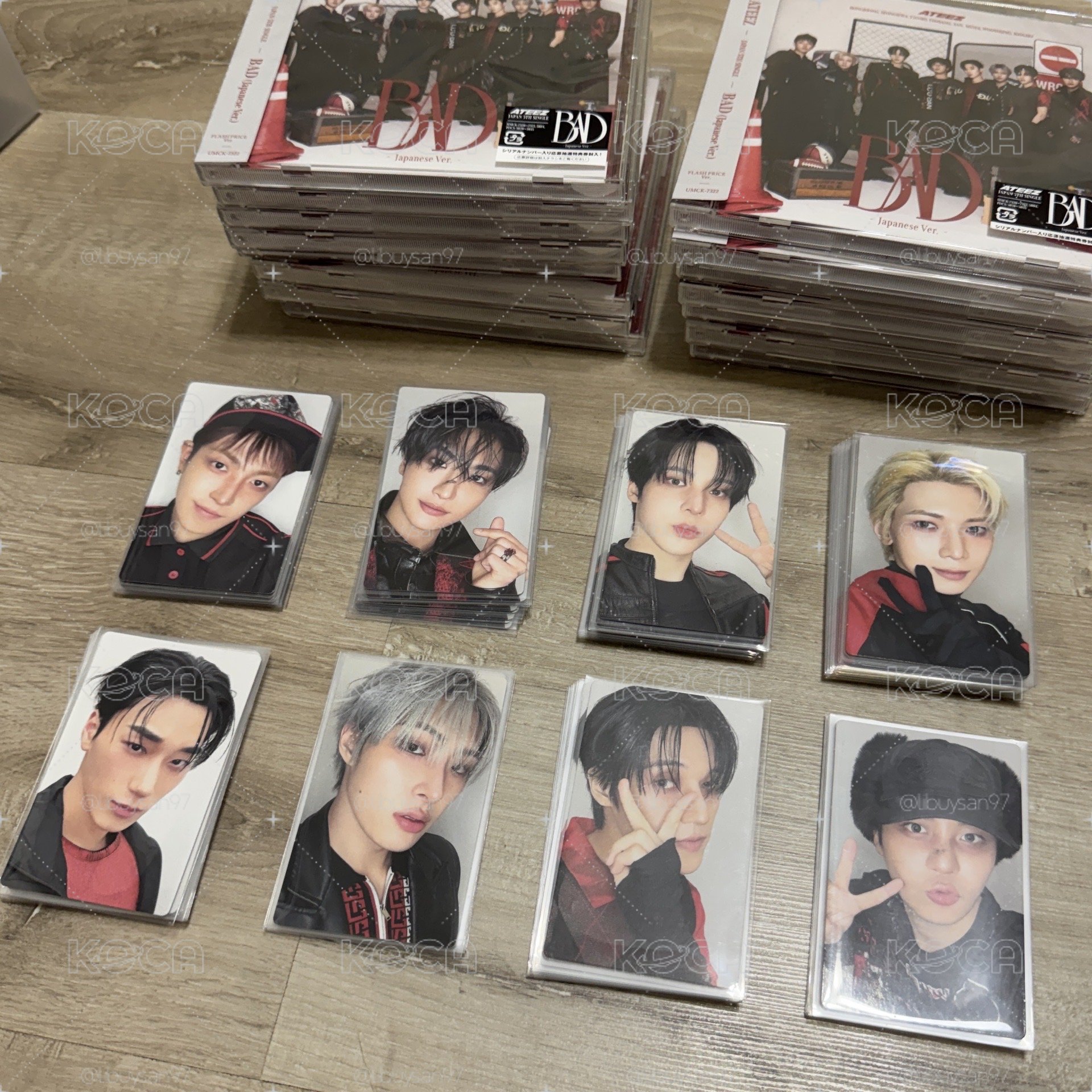 ATEEZ 日專閃盤 專卡 專輯