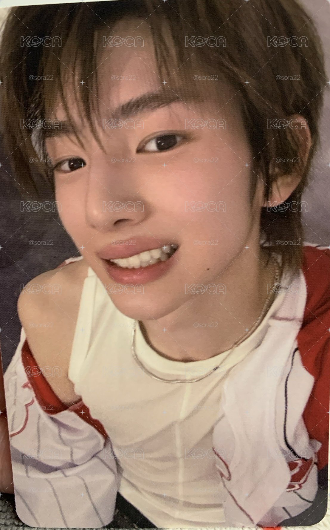 訓咧嘴笑 mk 幸運卡