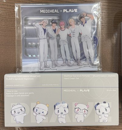 Plave x Mediheal 護手霜&立牌