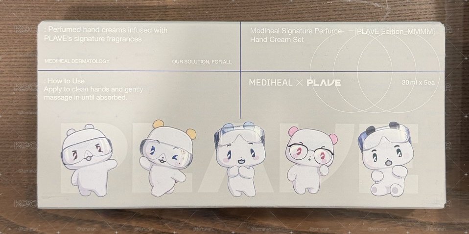 Plave x Mediheal 護手霜&立牌