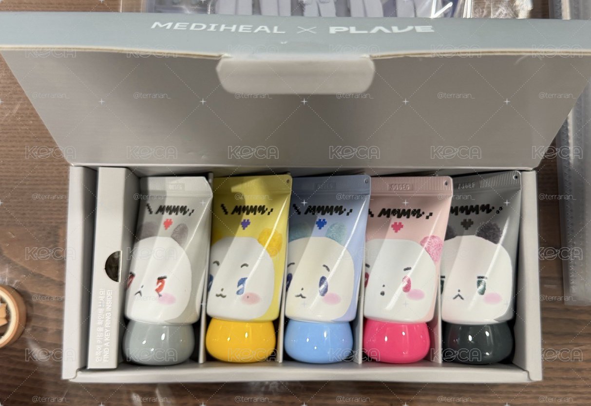 Plave x Mediheal 護手霜&立牌