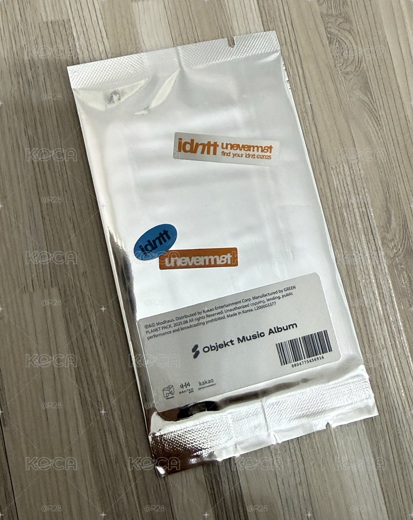 idntt km簽售特典+OMA未拆