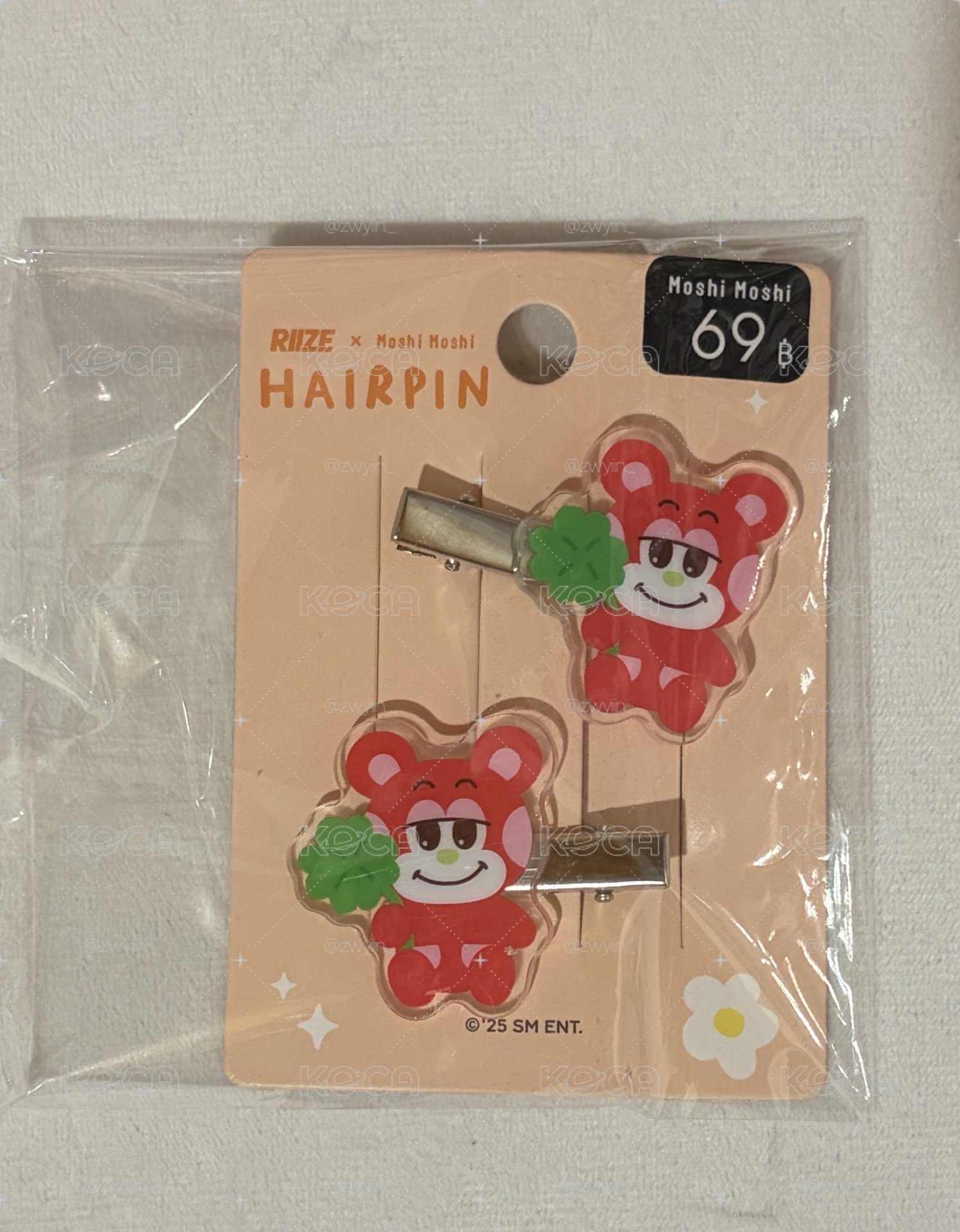 栗子扣髮夾
