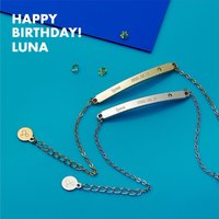 SM商店生日禮 Luna生日紀念手鍊