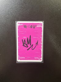 WE GO UP 絨毛吊飾 周邊卡 