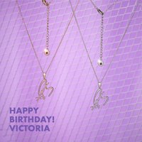 SM商店生日禮 Victoria生日紀念項鍊