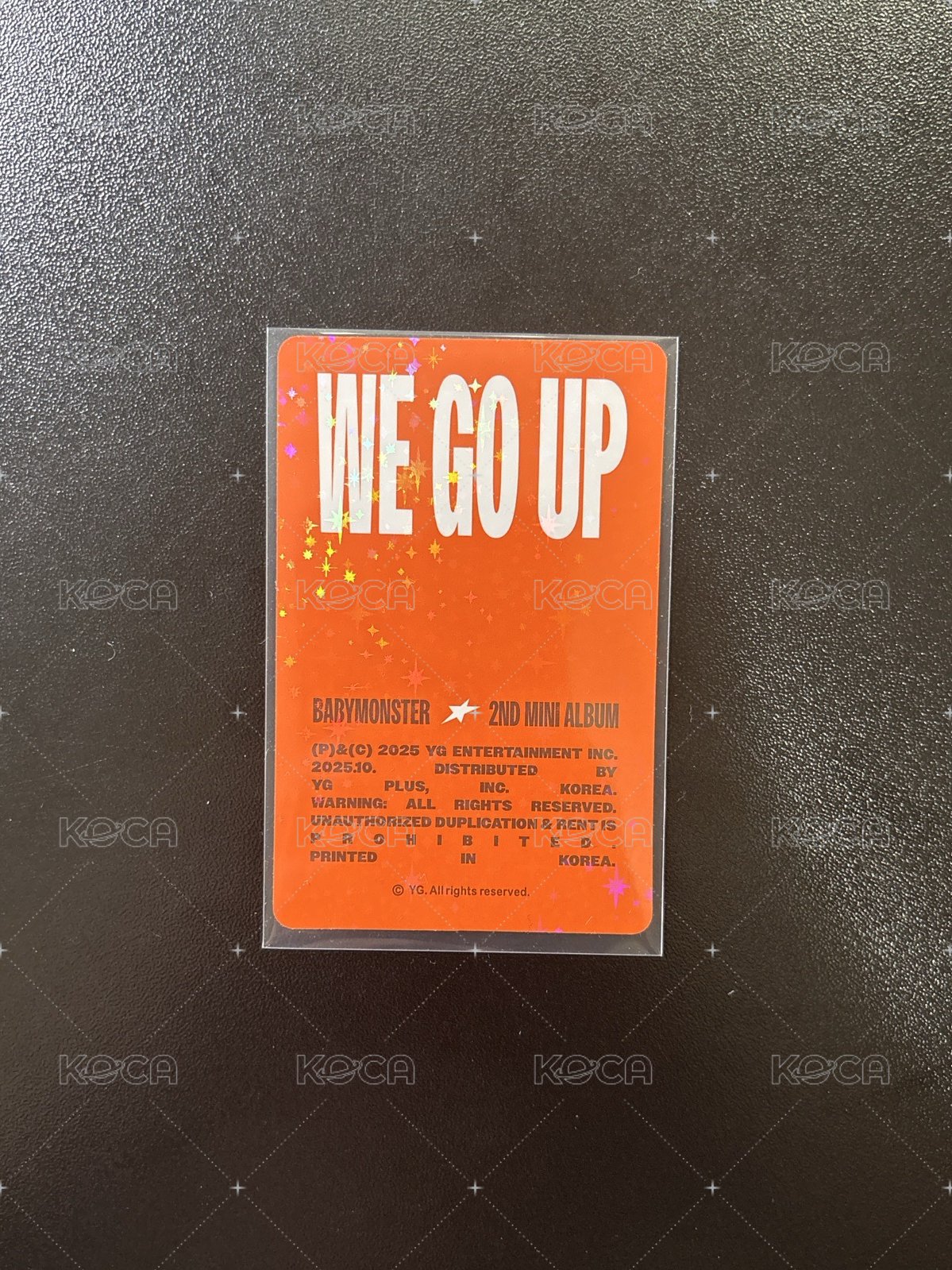 WE GO UP 隨機卡包 隨機卡（其中一張微損）