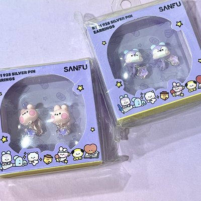 現貨 BT21幸運日耳夾