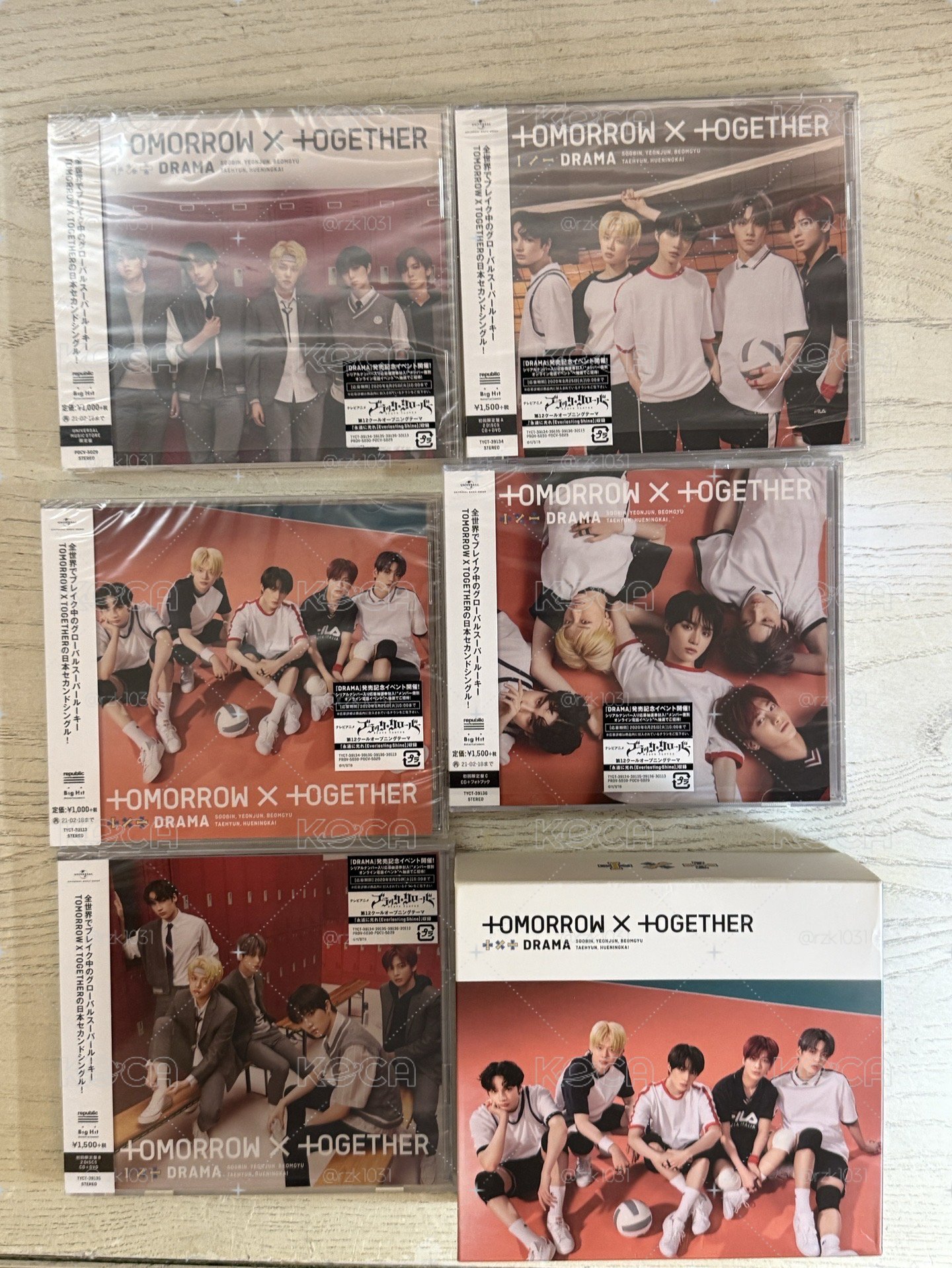 🎀現貨 drama專*5
