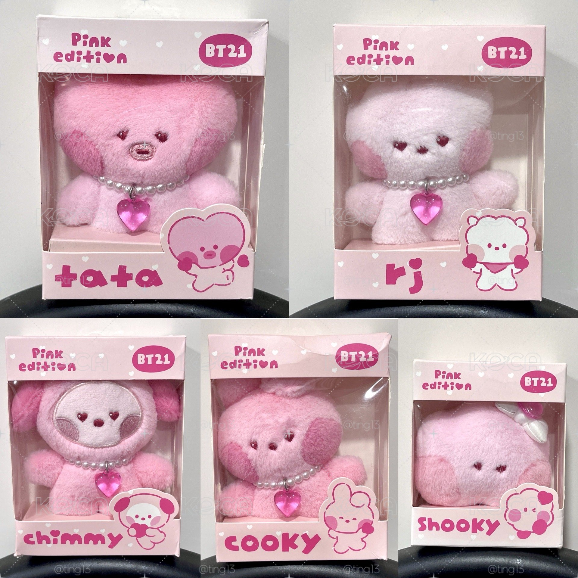 現貨 BT21告白詩盒裝娃