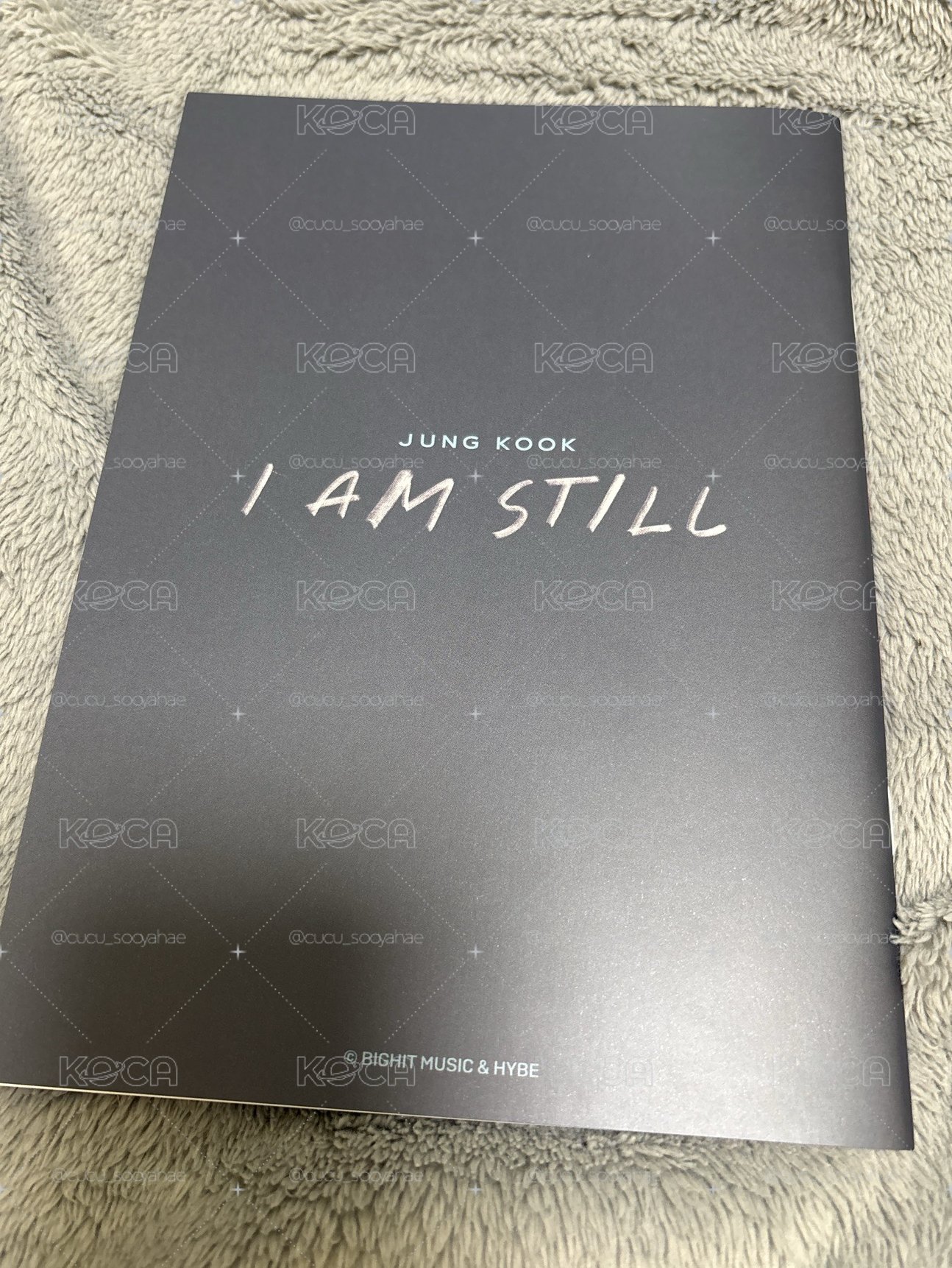 JK I AM STILL 筆記本