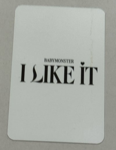小卡背後大污漬損 I LIKE IT mk A ver. 幸運卡 asa