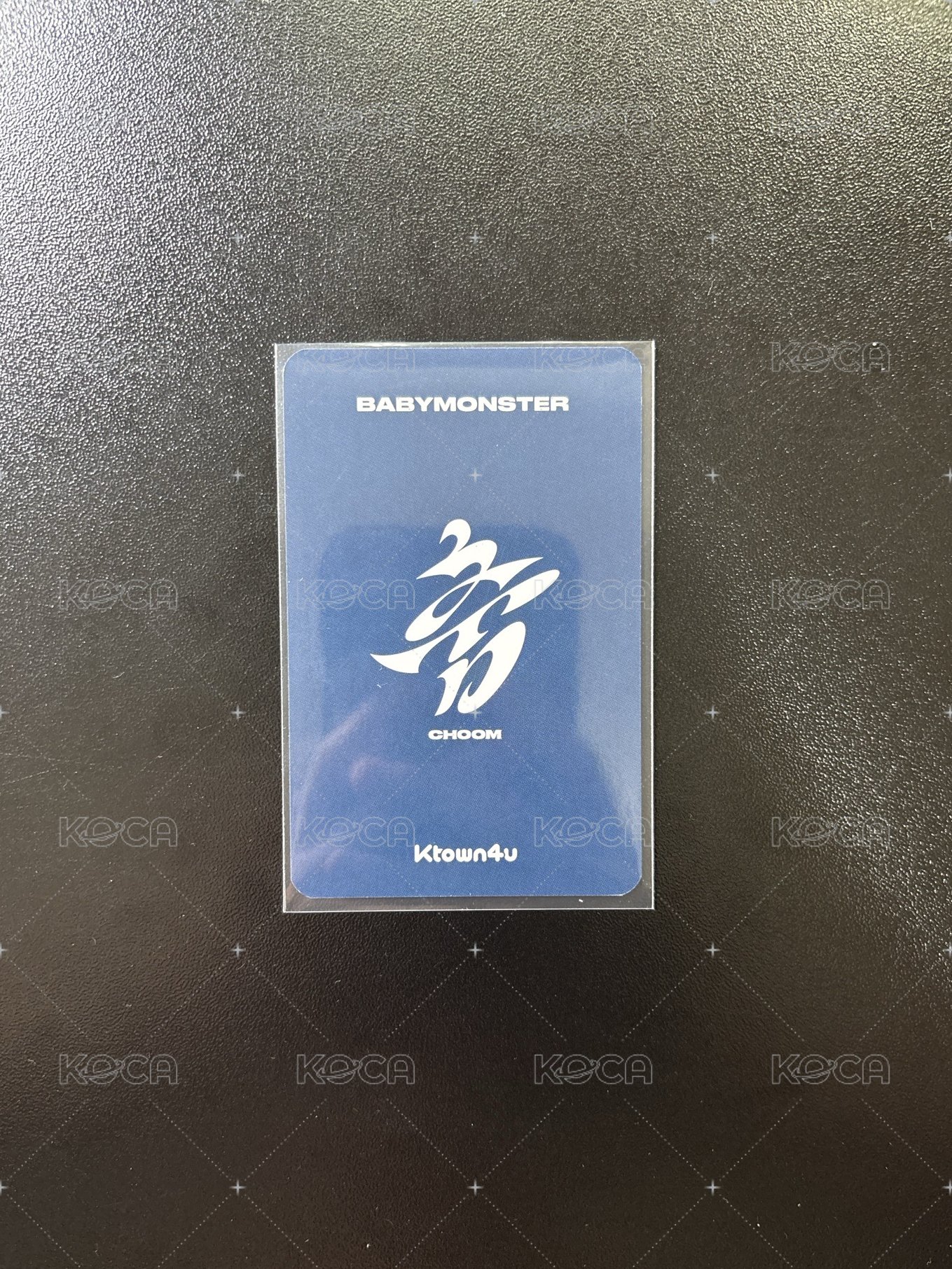 춤 (CHOOM) wvs yg k4 el 通用官拍 特典卡 B ver.（微損）