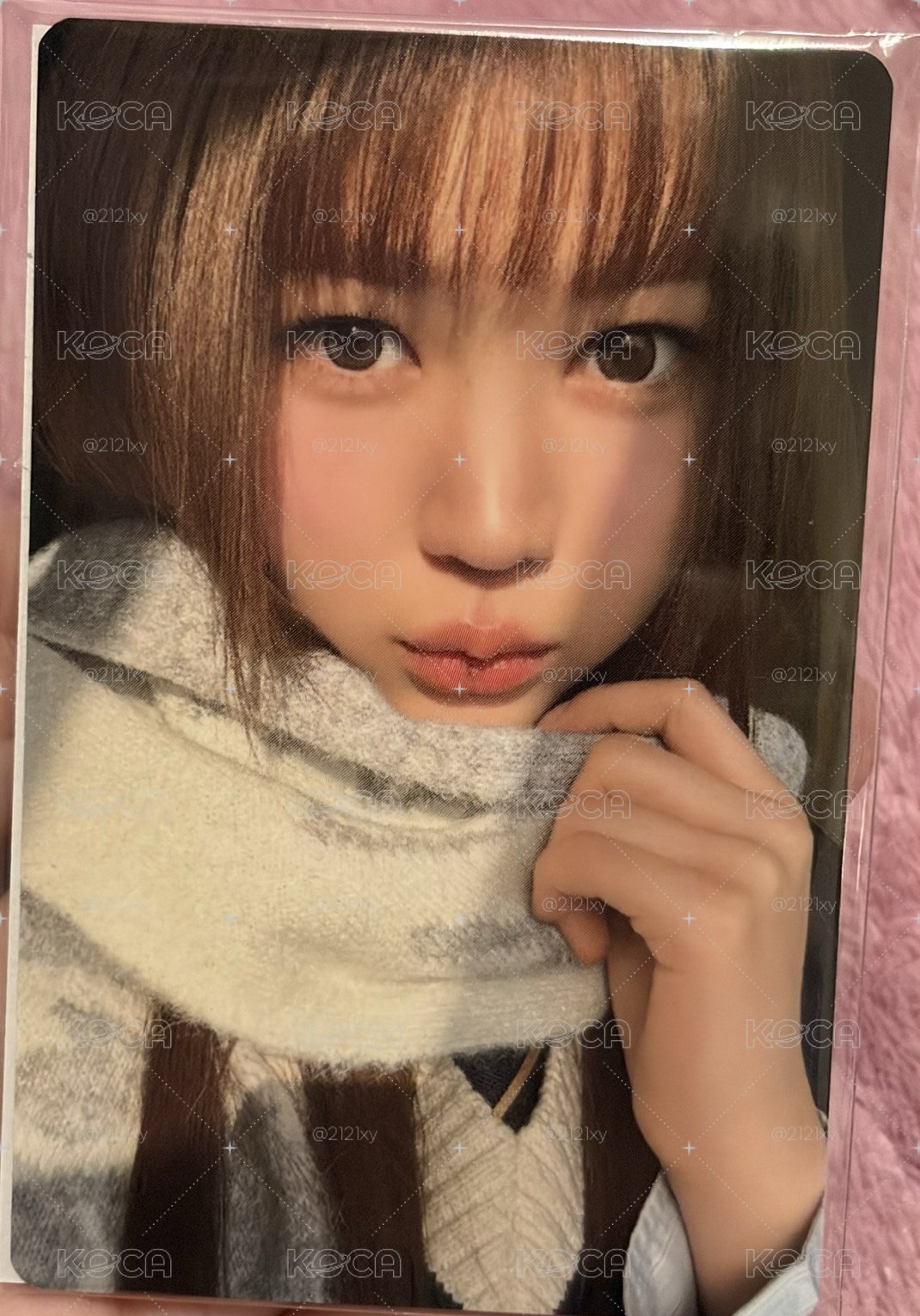Hearts2Hearts FM 圍巾組 單卡