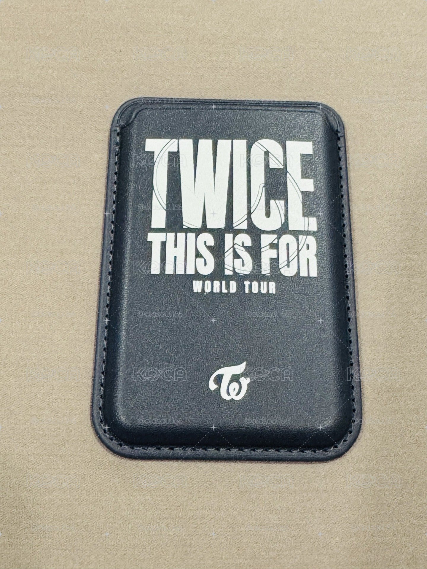Twice 磁吸錢包+新國立毛巾 現貨
