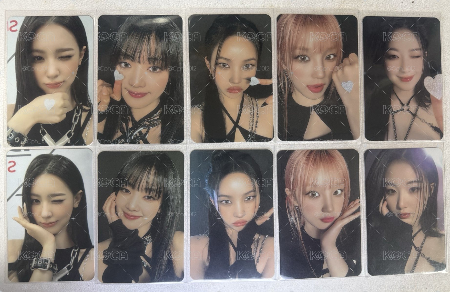 i-dle 2024 世巡MD 小卡套組（已拆