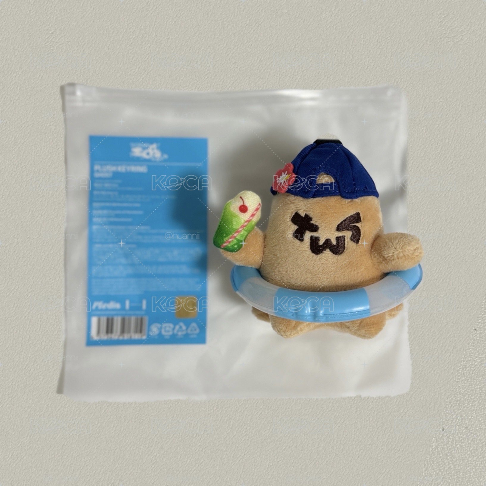 日本快閃 曬黑幽靈吊飾
