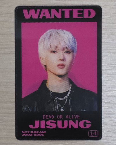 [Jisung] Glitch Mode 專輯卡 變化卡 Glitch ver.