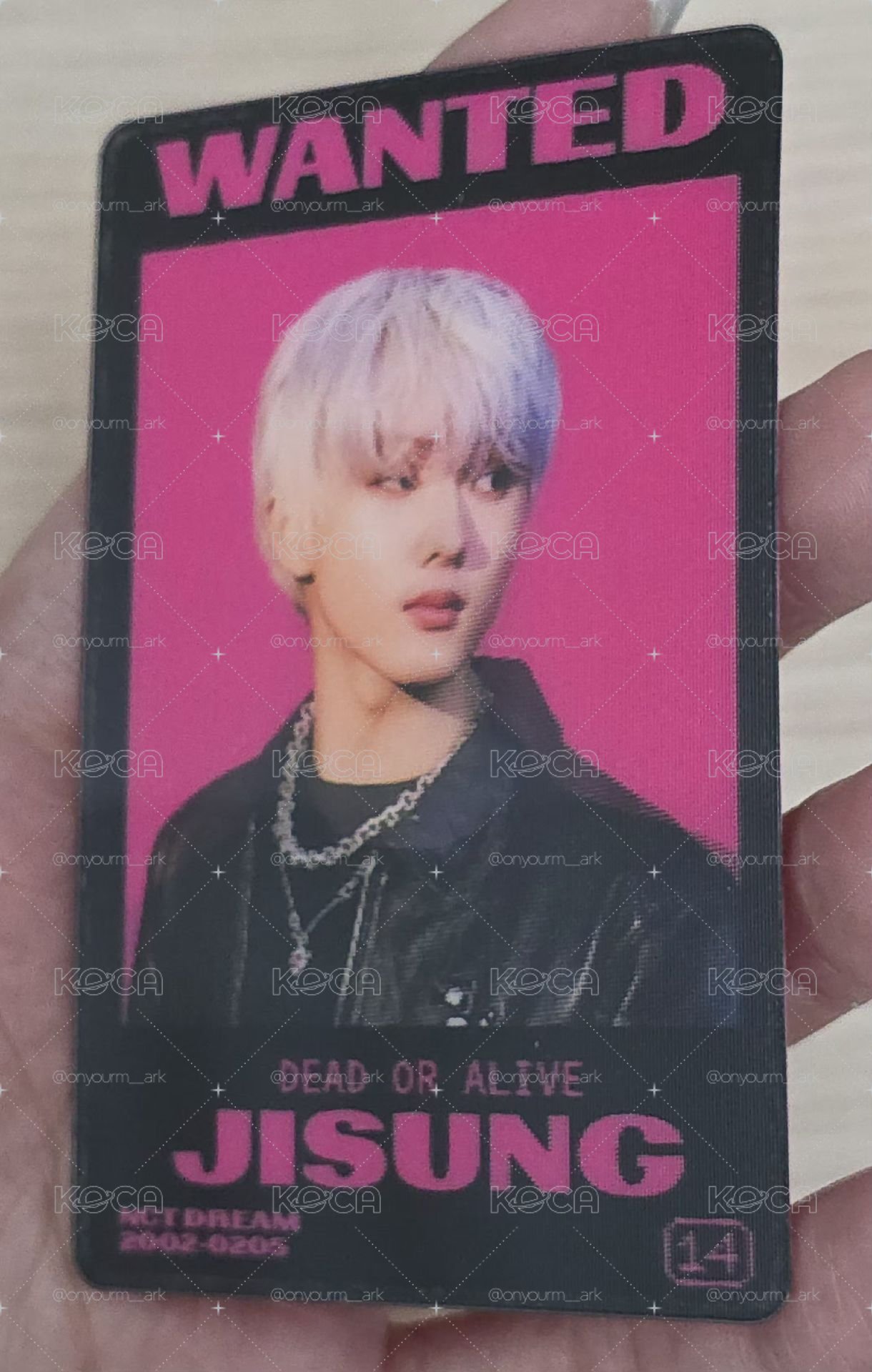 [Jisung] Glitch Mode 專輯卡 變化卡 Glitch ver.