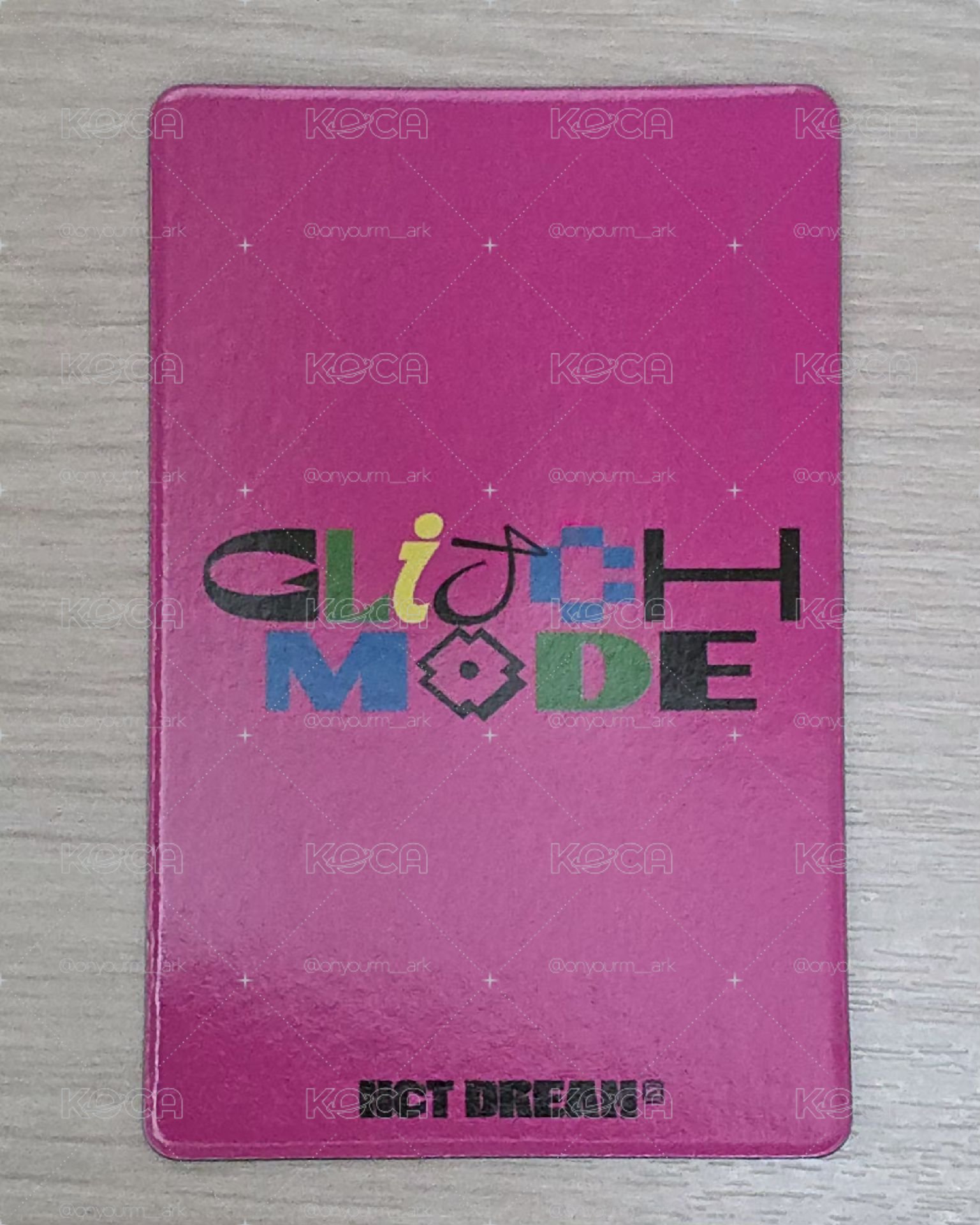 [Chenle] Glitch Mode 專輯卡 變化卡 Glitch ver.