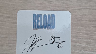 [Chenle] RELOAD 專輯卡 Ridin